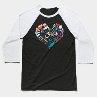 Love Chemistry Baseball T-Shirt